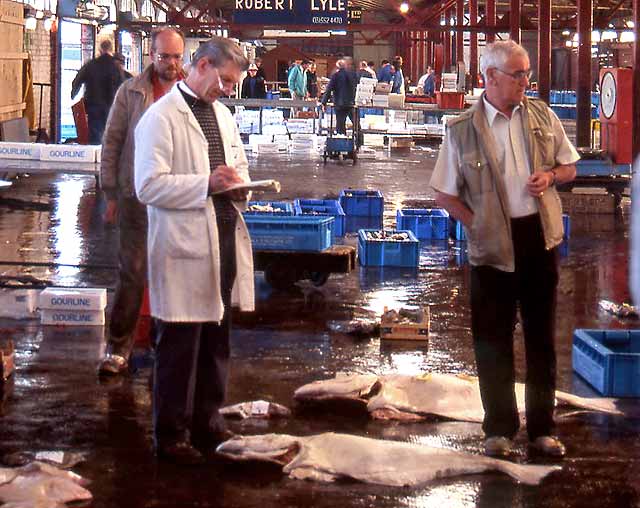 Edinburgh at Work  -  Newhaven Fishmarket