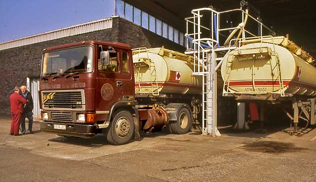 North British Distillery, Cooperage at West Calder  -  1995