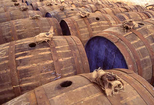 North British Distillery, Cooperage at West Calder  -  1995