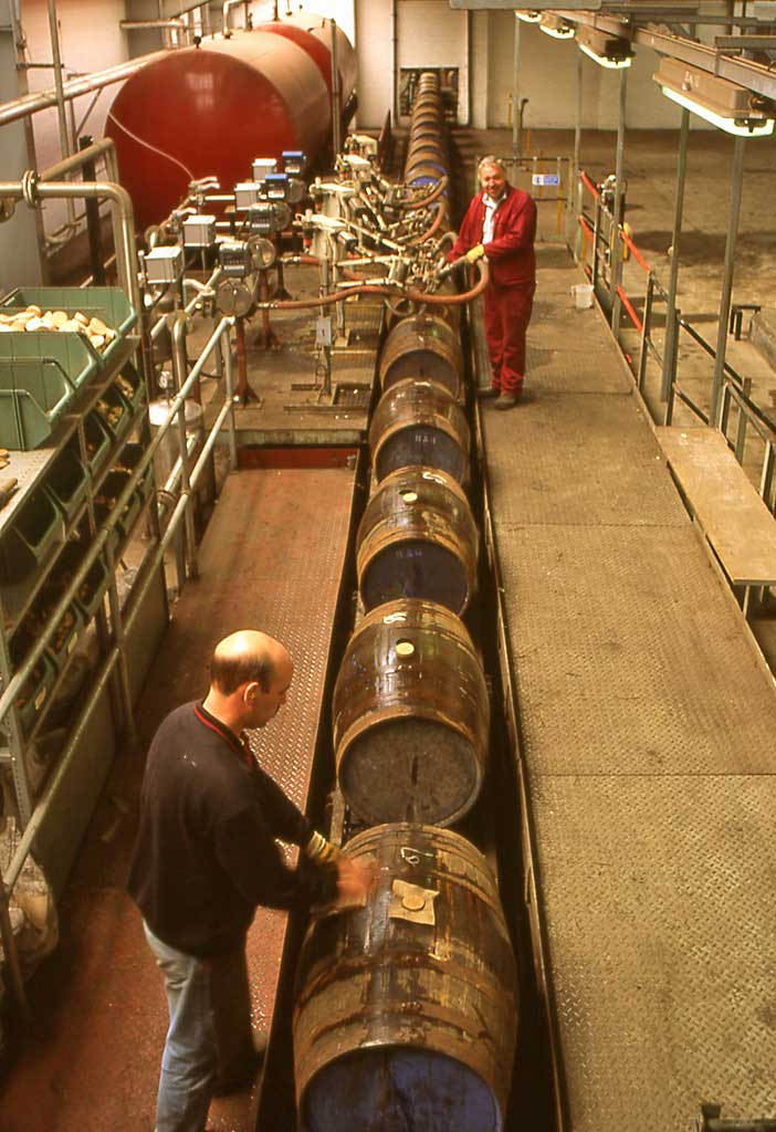 North British Distillery Cooperage, West Calder, West Lothian, Scotland  -  1995