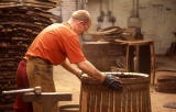 North British Distillery, Cooperage at West Calder  -  1995