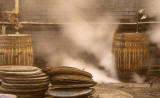 North British Distillery Cooperage, West Calder, West Lothian, Scotland  -  1995