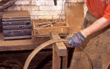 North British Distillery, Cooperage at West Calder  -  1995