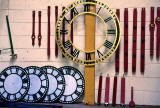 James Ritchie & Son  -  Repairing public clocks in the workshop at Livingston