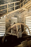 The Bell Wheel, high in the tower at St Stephen's Church, Stockbridge