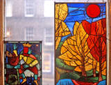 Stained Glass at Saxe Shaw's house