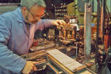 Edinburgh at work  -  Speedspools - monotype printers