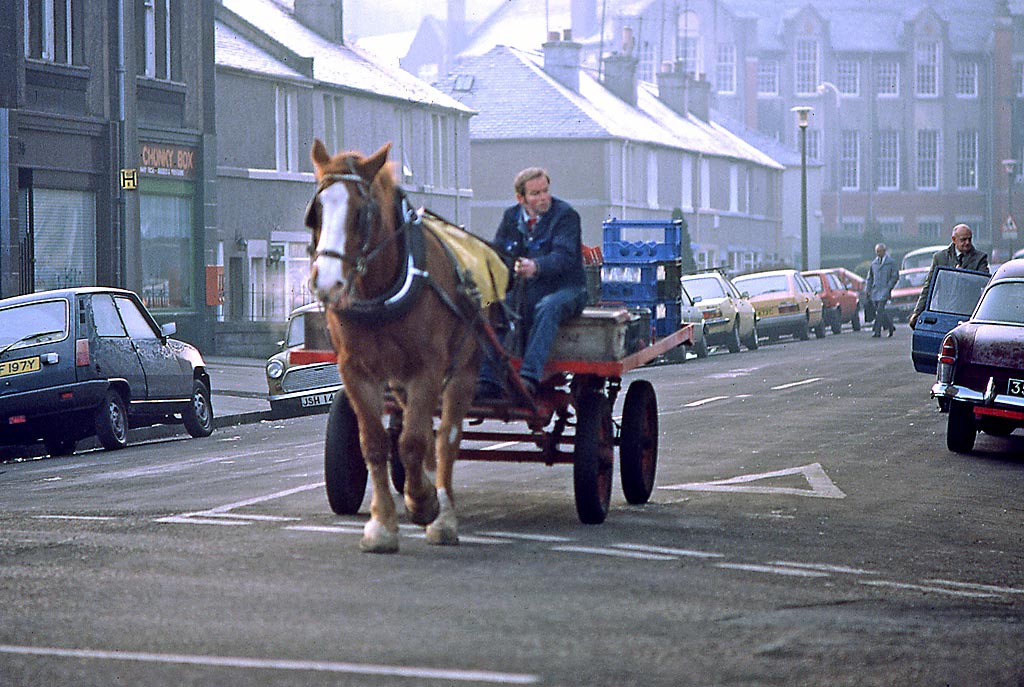 St Cuthbert's Milk Deliveries  -  January 1985