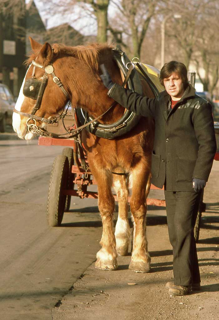 St Cuthbert's Milk Deliveries  -  January 1985