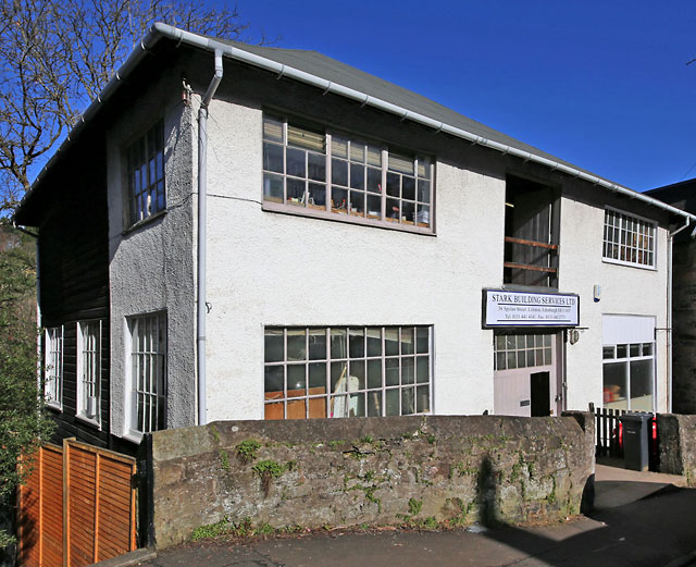 Stark Buillding Services Ltd  -  a joinery workshop at Spylaw Street, Colinton  -  March 2013