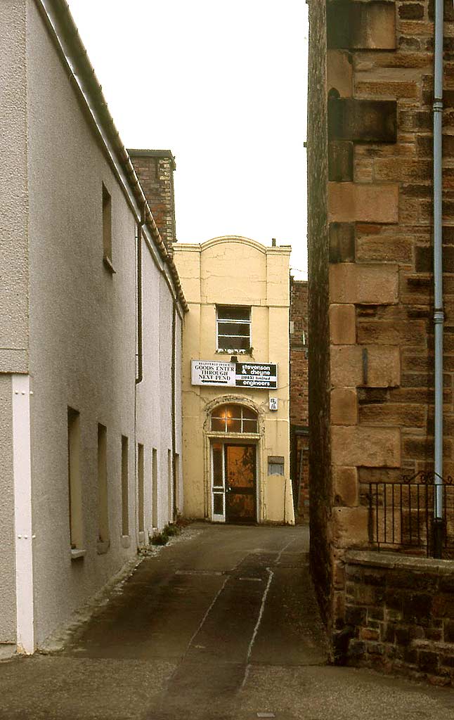 Edinburgh at Work  - Stevenson & Cheyne, workbench, 1992