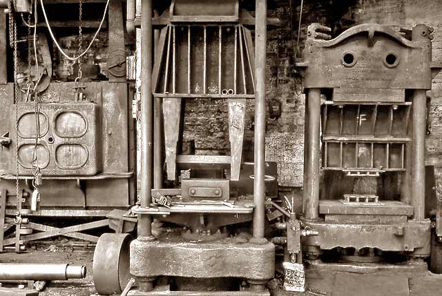 Edinburgh at Work  - Stevenson & Cheyne, workbench, 1992