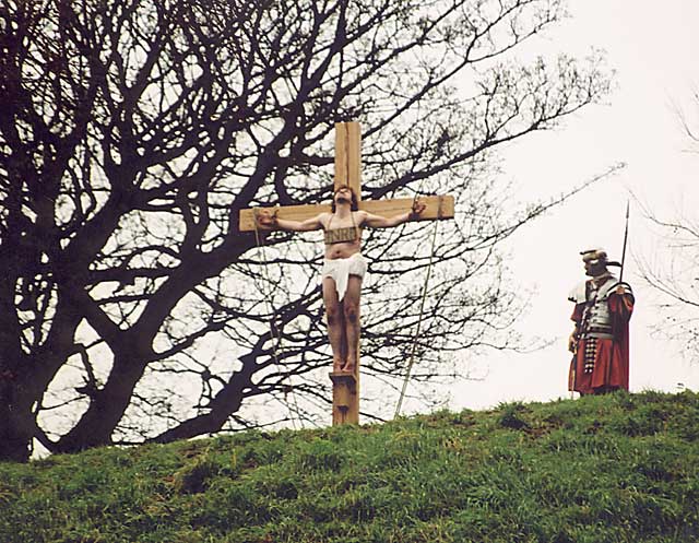 The Easter Play in West Princes Street Gardens  -  26 March 2005  -  The Crucifixion