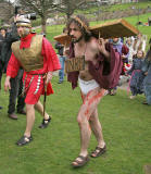 Easter Play  -  Princes Street Gardens, Edinburgh  -  Approaching Cavalry  -  April 2006