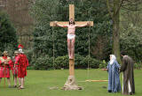 Easter Play  -  Princes Street Gardens, Edinburgh  -  The Crucifixiion  -  April 2006