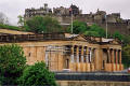 Photograph by Peter Stubbs  -  Edinburgh  -  May 2002  -  The Royal Scottish Academy and Edinburgh Castle