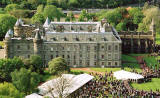 Photograph by Peter Stubbs  -  Edinburgh  -   May 2002  -  Holyrood Palace and Abbey