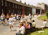 Edinburgh Marathon  -  June 2004  -  Lower Granton Road