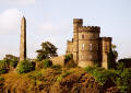 Photograph by Peter Stubbs  -  August 2002  -  Obelisk and Governor's House  -  Picture 1