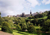 West Princes Street Gardens  -  August 2004