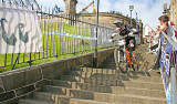 Urban Downhill Cycling Event  -  Edinburgh -  October 6, 2007