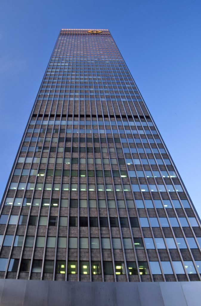 Montreal Skyscraper  -  in late summer sunshine