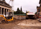 The National Galleries  -  Excavation work for the Playfair Project  -  August 2002