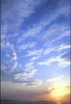 Sky over Cramond Island