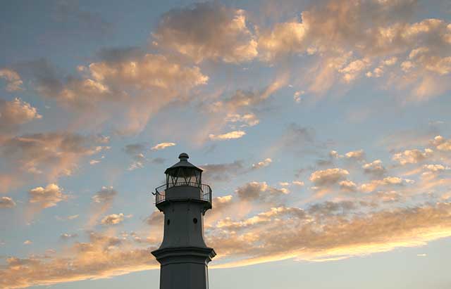 Clouds over Newhaven in the Firth of Forth  -  September 2005