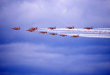 Red Arrows  -  Leuchars Air Show  -  September 1990