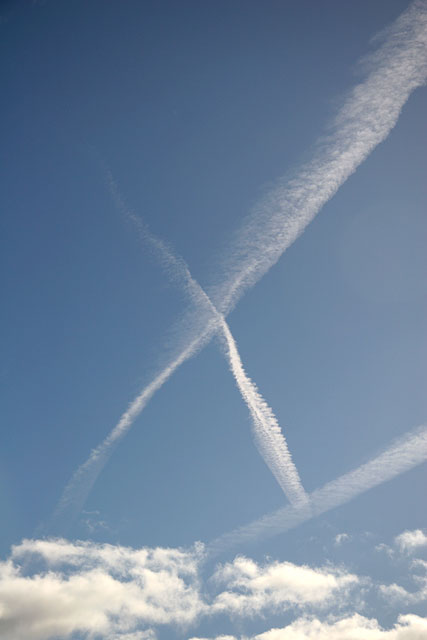 Clouds seen from Seafield, Edinburgh