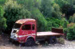 Corsica  -  Abandoned Coka Cola Lorry