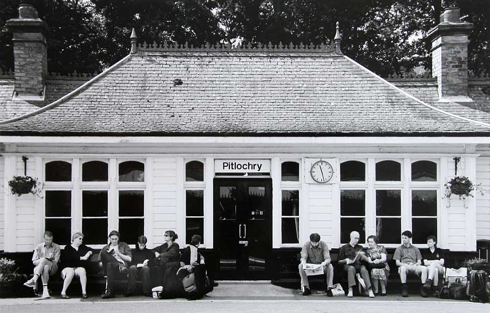 Scottish Railway Stations  -  Pitlochry  -  26 June 1999