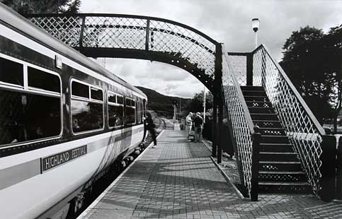 Scottish Railway Stations  -  Strathcarron  -  1 July 1999