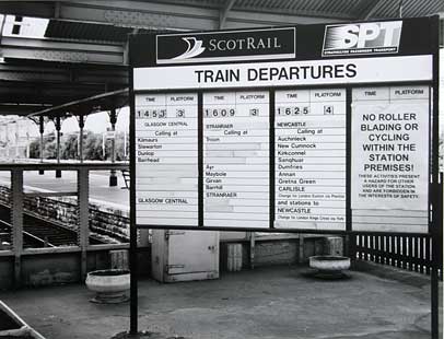 Scottish Railway Stations  -  Kilmarnock  16 July 1999