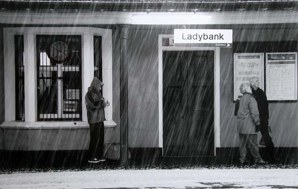 Scottish Railway Stations  -  Ladybank  -  28 Dec 2000