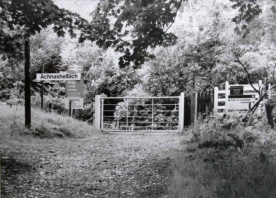 Scottish Railway Stations - Achnashellach - 22 July 2002