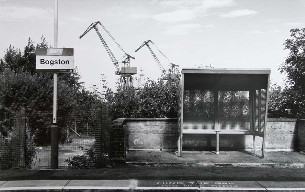 Scottish Railway Stations  -  Bogston  -  11 Sep 2002