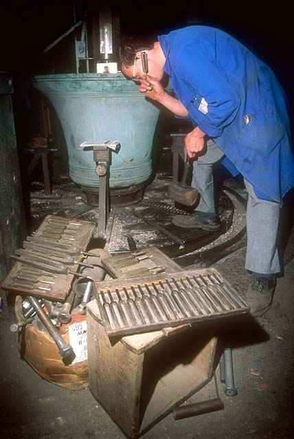 Whitechaple Bell Foundry - Tuning the Bells