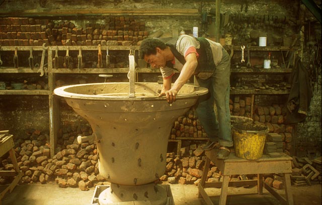 Whitechapel Bell Foundry  -  Commencing Work