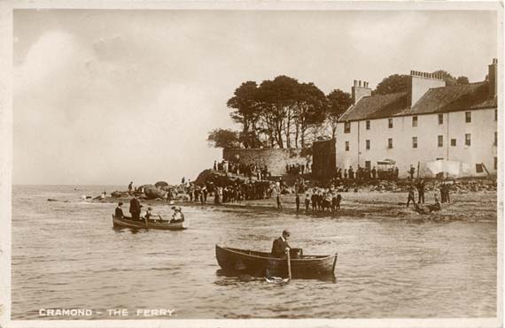 Postcard  -  Publisher unidentified  -  Cramond  -  The Ferry