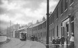 Looking to the east along Lower Granton Road  -  East Cottages