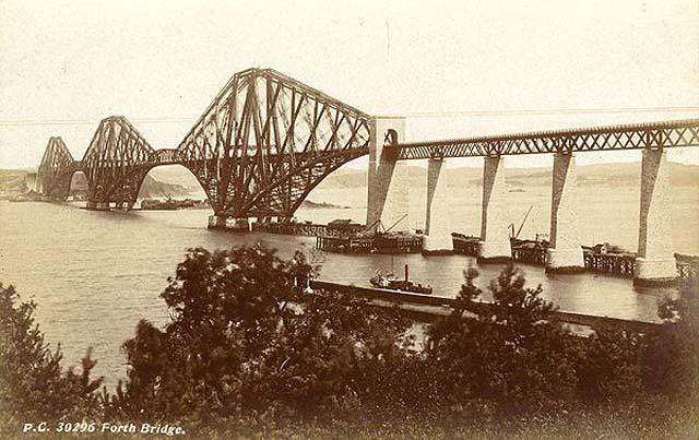 The Forth Bridge  -  Post Card