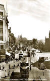 Postcard by an unidentified publisher  -  Princes Street, West End