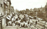 Postcard by an unidentified publisher  -  Princes Street, West End