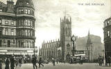 Postcard by an unidentified publisher  -  Princes Street, West End