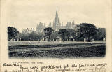 Postcard by an unidentified publisher  -  Fettes College Cricket Field