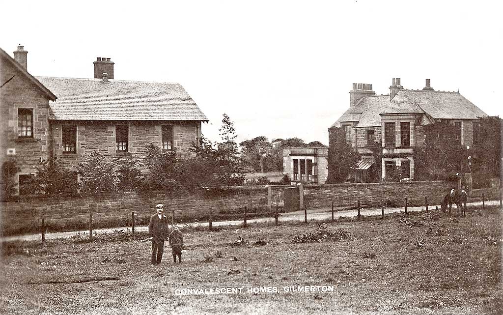 Postcard by an unidentified publisher  -  Gilmerton Convalescent Homes