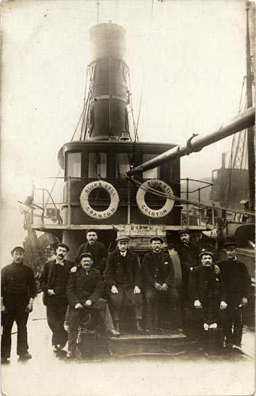 Crew of a Granton Trawler - Blue Bell