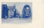 Postcard by unidentified publisher  -  John Knox House and John Knox